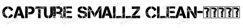 capture smallz clean字体转换